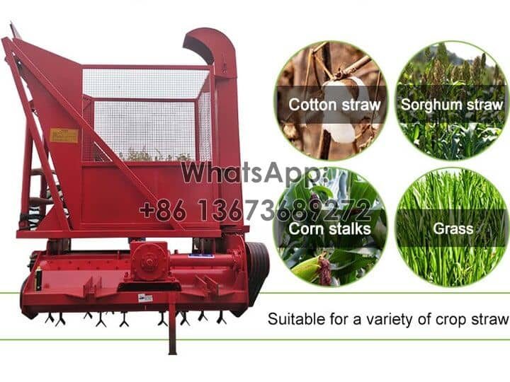 Applications of silage harvester and recycling machine