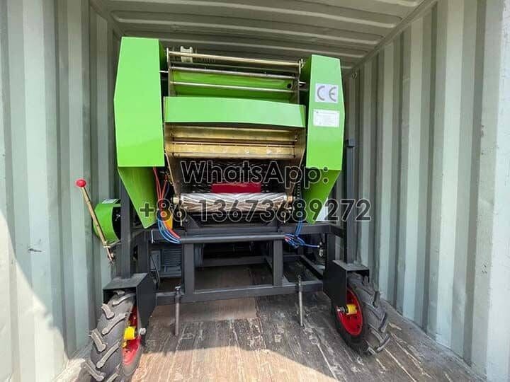 Silage baler exported to portugal