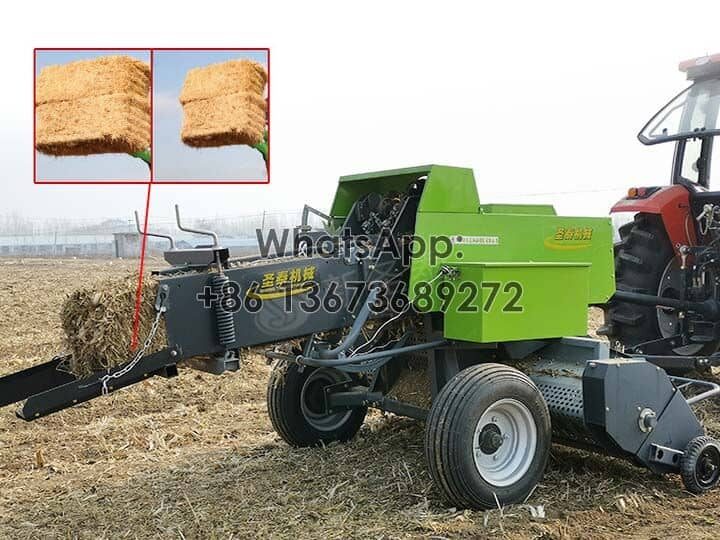 Hay Cutter and Baler  Straw Crushing and Baling Equipment from Taizy