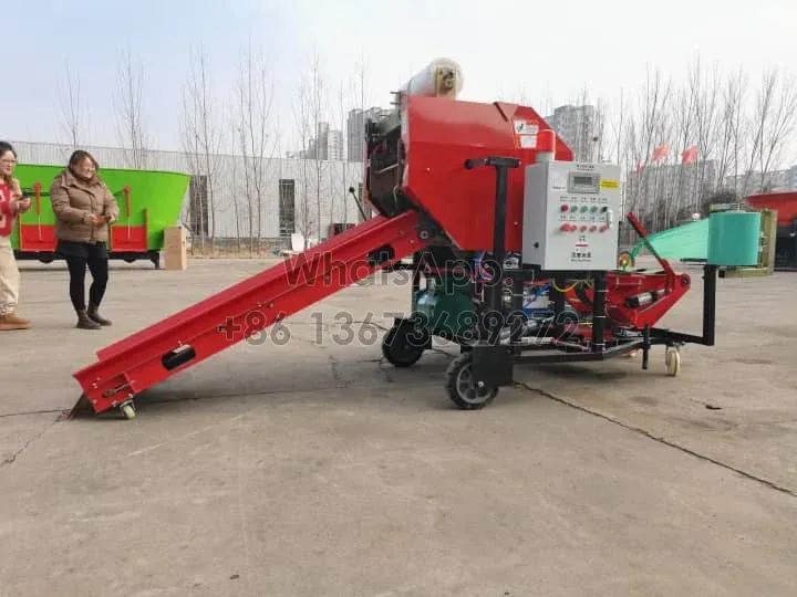 Taizy small scale silage making machine for sale